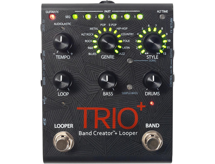 DigiTech Trio+ Band Creator & Looper - ranked #33 in Looper Pedals |  Equipboard