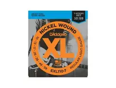D'Addario EXL110-7 Nickel Wound (.010-059) Guitar Strings