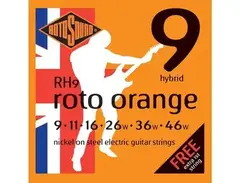 Rotosound RH9 Roto Orange Nickel-Steel Guitar Strings (9-46)