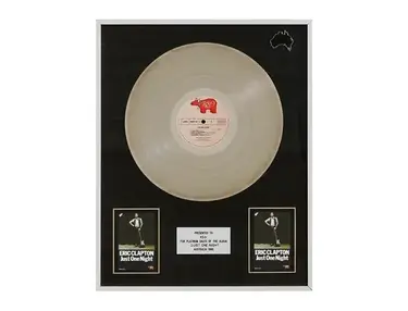 ARIA Platinum Sales Award – "Just One Night"