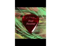 V-Picks Red Rocker for electric guitar main image