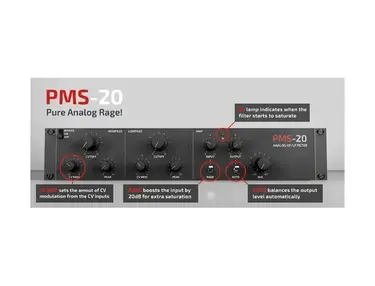 Primal Audio Release PMS-20 Analog HP/LP Filter
