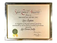 BMI Special Citation of Achievement – "Lay Down Sally" [1 million] main image