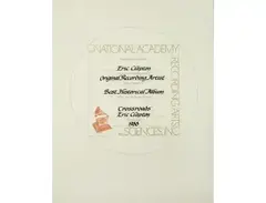 Grammy Award Participation Certificate – "Crossroads" main image