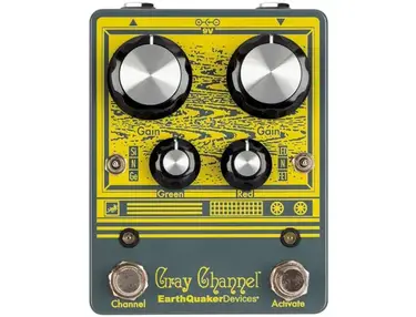 EarthQuaker Devices Special Cranker Overdrive Pedal - Blue Steel EarthQuaker Devices Special Cranker Overdrive Pedal - Blue Steel