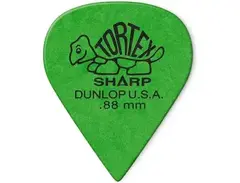 Dunlop Tortex Sharp 0.88mm Guitar Picks