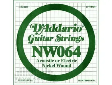 D'Addario NW064 XL Nickel Wound Single Electric