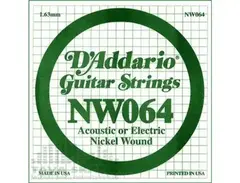 D'Addario NW064 XL Nickel Wound Single Electric