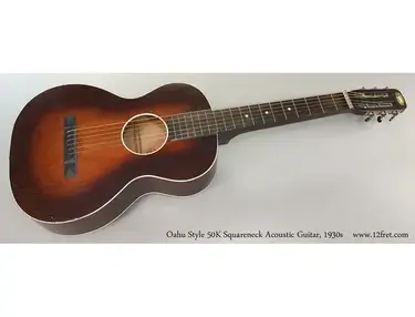 Oahu 50K Squareneck Acoustic Guitar