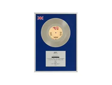 BPI Silver Sales Award – "Lay Down Sally"