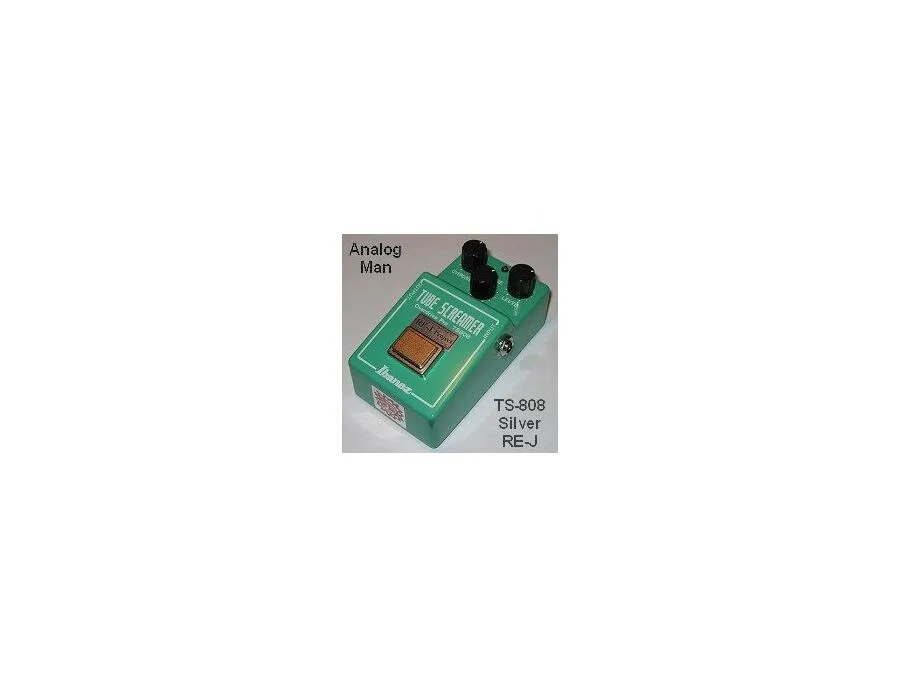 Analog Man Ibanez TS-808 RE-J Silver Mod - What To Know & Where To Analog Man Ibanez TS-808 RE-J Silver Mod - What To Know & Where To