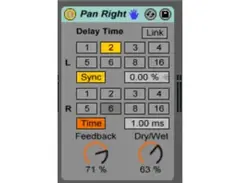 Ableton Simple Delay Plugin main image