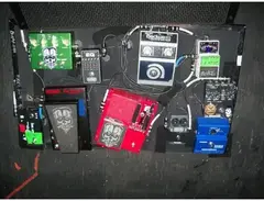 Doyle Wolfgang von Frankenstein's Pedal Board