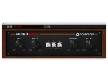 Soundtoys MicroShift