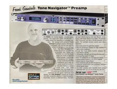 Carvin TN100 tone navigator preamp