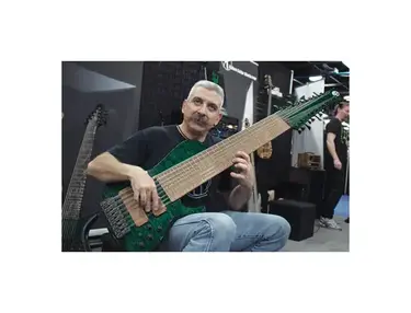 Prat Custom 24-String Bass Guitar