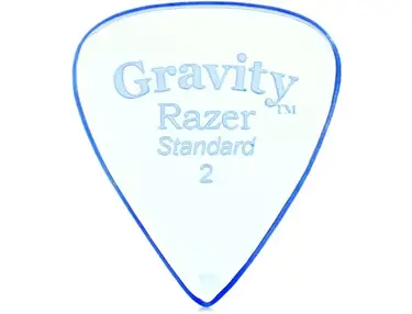 Gravity Picks Standard Size 2mm Razer Guitar and Bass Picks
