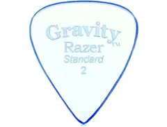 Gravity Picks Standard Size 2mm Razer Guitar and Bass Picks