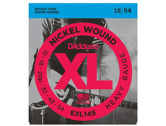 D'Addario EXL145 Nickelwound Heavy Gauge Strings (12-54)