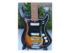 Teisco Swinger II is a newer version of Teisco Semi-Hollow Electric Guitar