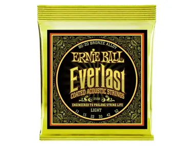 Ernie Ball Everlast 80/20 Bronze Acoustic Guitar Strings (11-52)