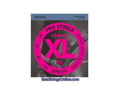 D'Addario Pro Steels 45-100 Regular Light Gauge