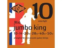 Rotosound JK10 Jumbo King Acoustic Guitar Strings (10-50) main image