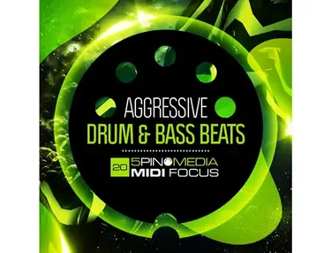 5Pin Media MIDI Focus - Aggressive Drum & Bass Beats