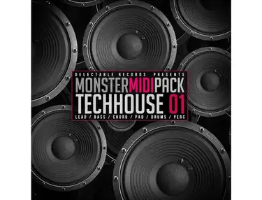 Delectable Records Tech House Monster MIDI Pack 01