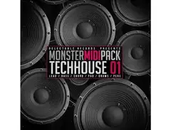 Delectable Records Tech House Monster MIDI Pack 01 main image