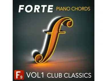 F9 Audio Forte Piano Chords Vol 1 - Club Classics