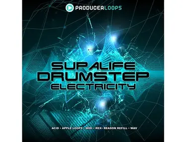 Producer Loops Supalife Drumstep Electricity Vol. 1