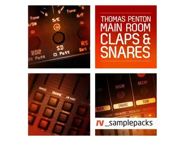 RV Samplepacks Thomas Penton Main Room Claps & Snares
