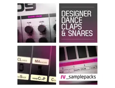 RV Samplepacks Designer Dance Claps  Snares & Stax