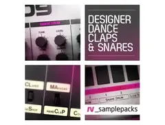RV Samplepacks Designer Dance Claps  Snares & Stax main image