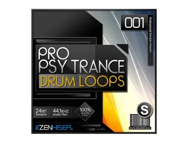Zenhiser Pro Psytrance Drum Loops 01