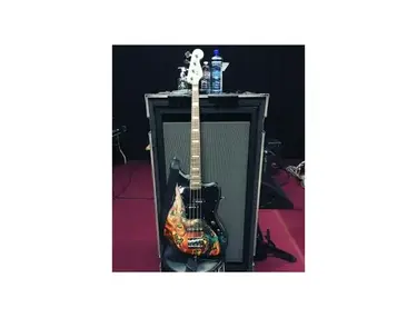 Fender Custom Mark Hoppus “Crayola” Jaguar bass