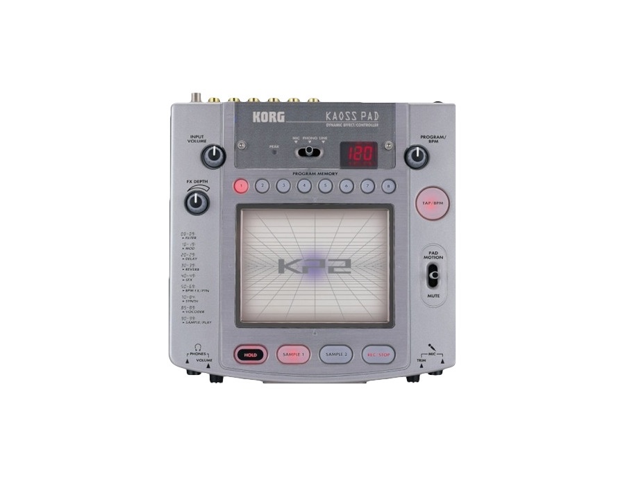 Korg Kaoss Pad 2 Equipboard