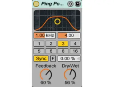 Ableton Ping Pong Delay Plugin