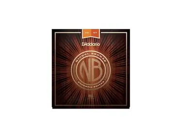 D'Addario Nickel Bronze Acoustic Guitar (10-47)