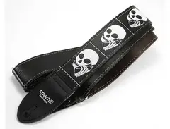 Couch Artist Series Guitar Strap Skullphone Black