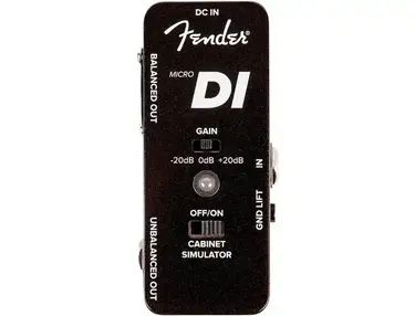 Fender Micro Di Guitar Effects Pedal