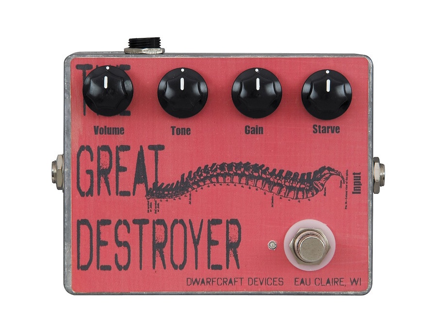 Dwarfcraft The Great Destroyer Distortion Guitar Effects Pedal - ranked  #290 in Distortion Effects Pedals | Equipboard