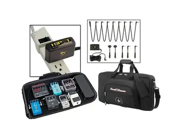 Road Runner Pedalboard With Bag And Visual Sound 1 Spot Combo Pack