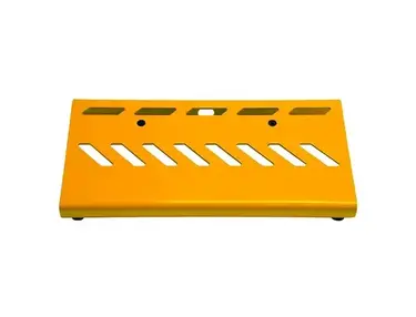 Gator Aluminum Pedal Board - Small with Bag Yellow