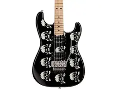 LTD Michael Wilton Electric Guitar Skull graphic main image