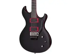 Schecter Guitar Research Jinxx Prowler Recluse Electric Guitar with Floyd Rose Black main image
