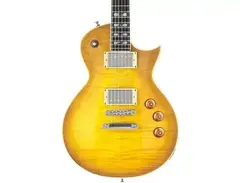 ESP LTD AS-1 Alex Skolnick Electric Guitar Lemon Burst Flame Maple