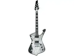 Ibanez Ps1cm Paul Stanley Signature Ps Series Electric Guitar Cracked Mirror
