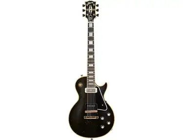 Gibson Custom 2014 Robby Krieger 1954 Les Paul Custom Electric Guitar Aged Black